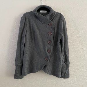 Bailey 44 Gray, Button Up Sweater